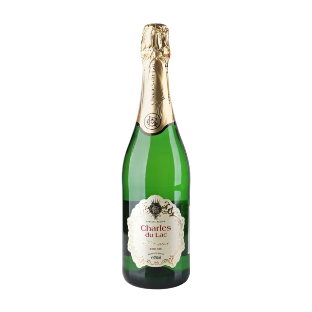 VINO ESPUMANTE CHARLES DU LAC DEMI SEC 0.75LT