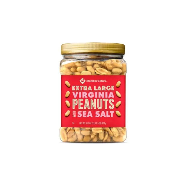 EXTRA LARGE VIRGINIA PEANUTS SEA SALT 978G