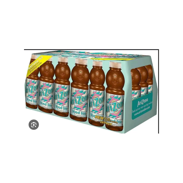ARIZONA DE BOTELLA LEMON TEA CAJA DE 24 (UNIDADES 473ML)