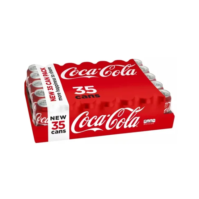 CAJA DE COCA COLA ORIGINAL DE 35 UNIDADES EN LATA