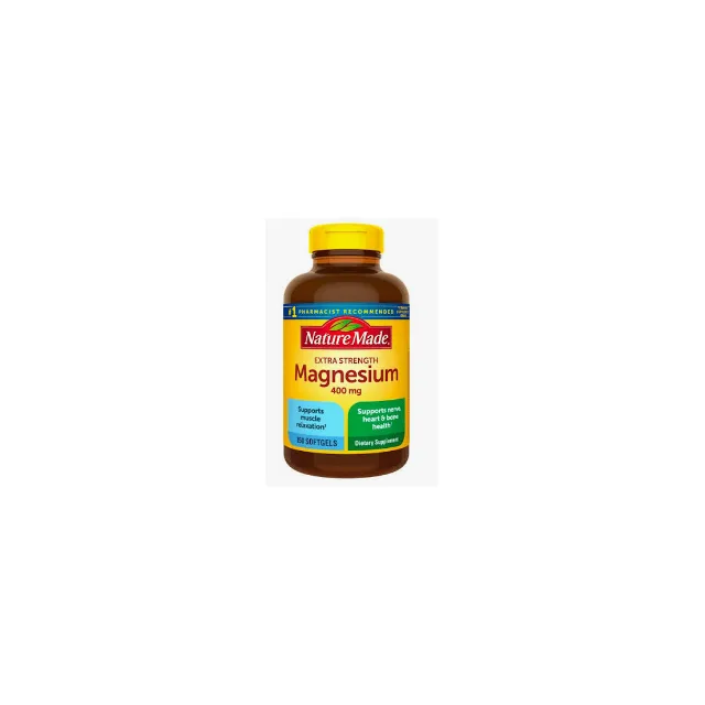 NATURE MADE EXTRA STRENGTH MAGNESIUM 400MG 150 CAPSULAS BLANDAS