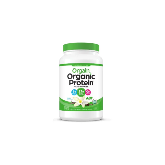 ORGAIN PREOTEINA ORGANICA EN POLVO SABOR VAINILLA 43.8 OZ / 1.24 KG