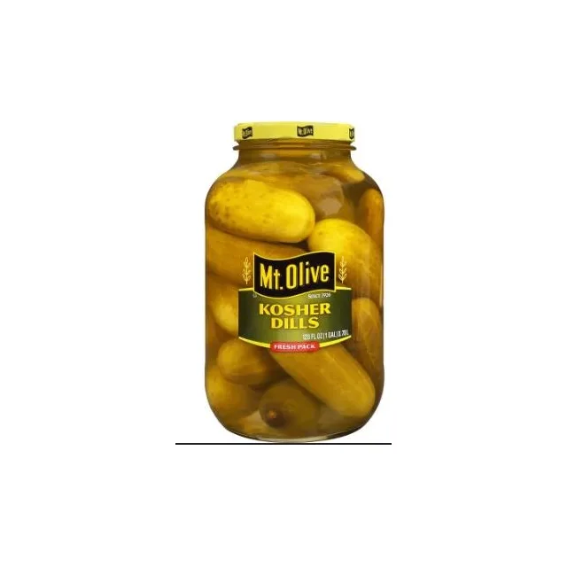 MT OLIVE PEPINILLOS ENTEROS KOSHER 128 OZ / 3.79 L