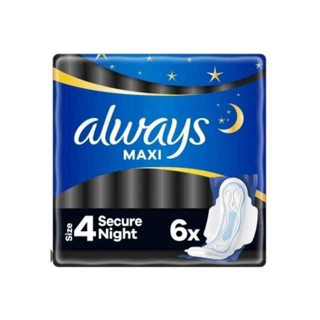 ALWAYS EXTRA MAXI NIGHT DE 6 UNIDADES