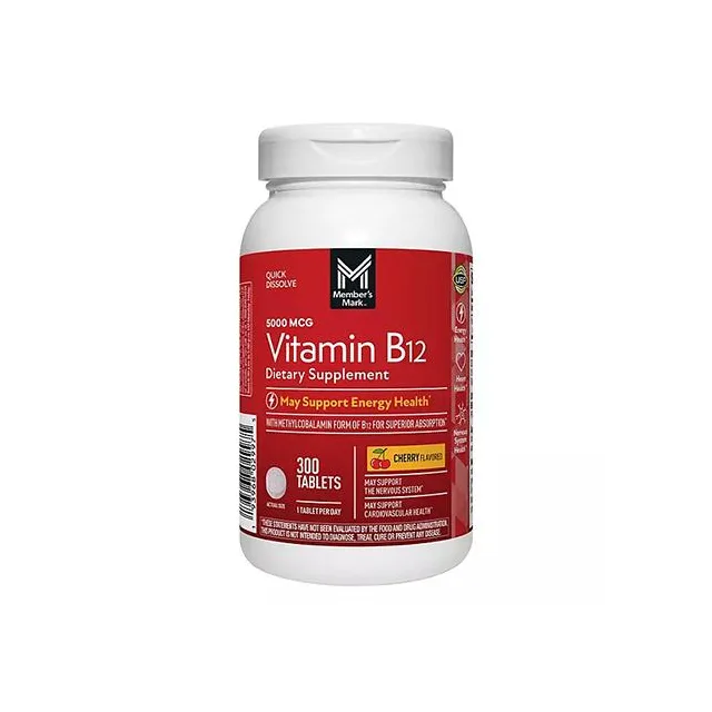 MEMBERS MARK VITAMINA B12 SUBLINGUAL 5000MCG, 300UNDS