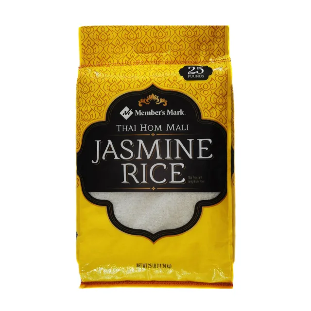 MEMBERS MARK THAI HOM MALI JASMINE ARROZ 25 LB / 11.34 KG