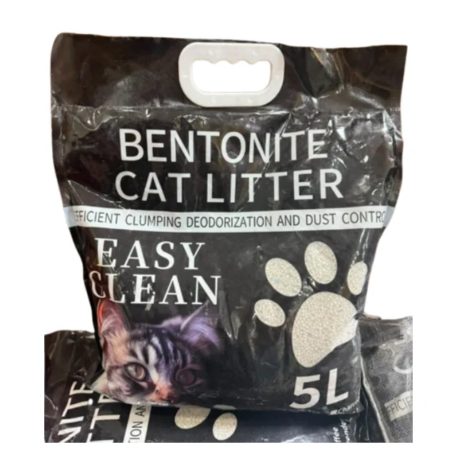 BENTONITE ARENA PARA GATOS FRAGANCIA A LAVANDA DE 5 LBS