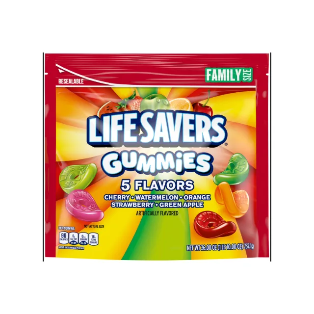 LIFE SAVER GUMMIES 5 FLAVORS 26 OZ / 737.1 G