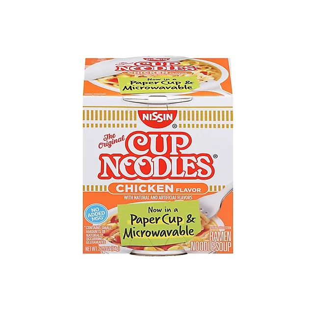 NISSIN TOP RAMEN CHICKEN SOPA DE FIDEO CON SABOR A POLLO 2.25 OZ