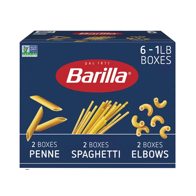 BARILLA PAQUETE VARIADO (6 PAQUETES) 2,72KG