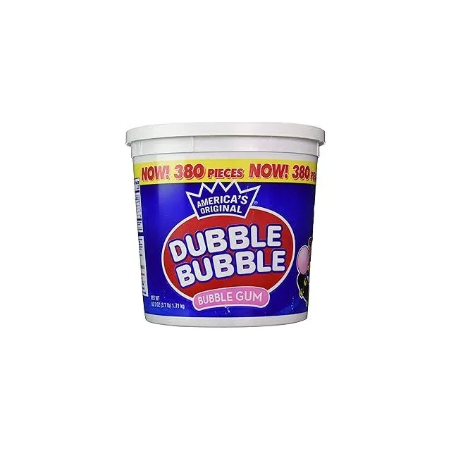 DUBBLE BUBBLE GUM 380 UNIDADES