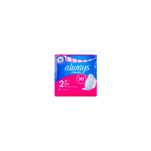 ALWAYS CLASSIC MAXI 9 UNIDADES