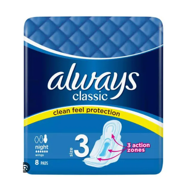 ALWAYS CLASSIC 8 UNIDADES CLASSIC (AZUL)