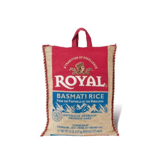 SACO DE ARROZ ROYAL BASMATI REAL 20LBS