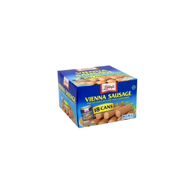 VIENNA SAUSAGE SALCHICHA LATA (CAJA DE 18UND)