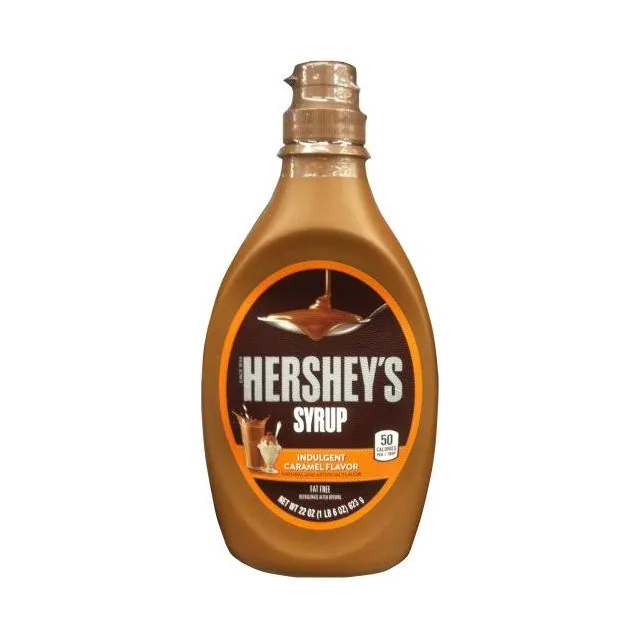 HERSHEY´S SYRUP CARAMELO SUGAR FREE 22 OZ /623 GR