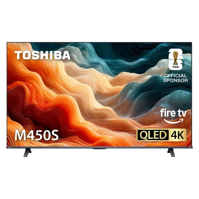 TOSHIBA 55" CLASS M450 QLED SERIE 4K UHD SMART FIRE TV MODEL 55M450SU