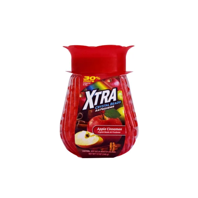 XTRA CRYSTAL BEADS AIR FRESHENER APPLE CINNAMON 12OZ / 340G X400718