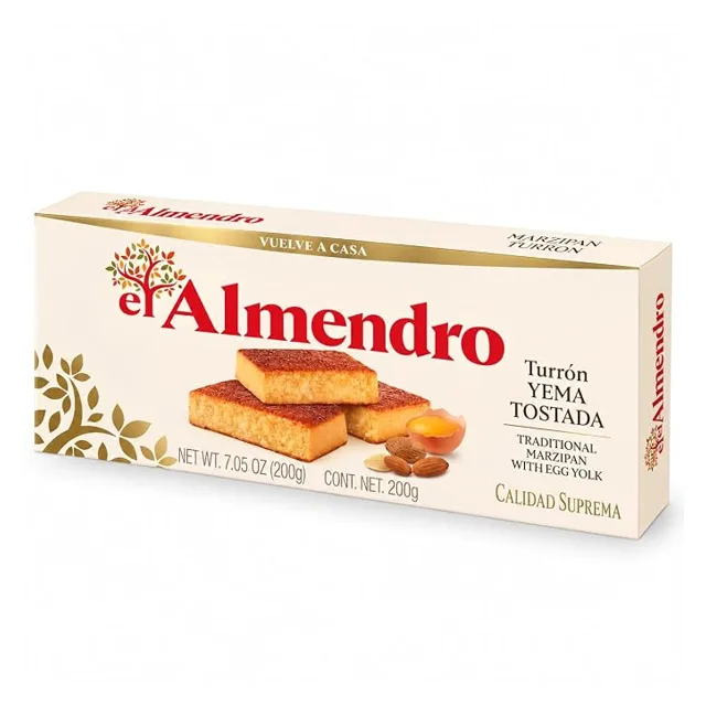 EL ALMENDRO TURRON YEMA TOSTADA MARZIPAN 200G