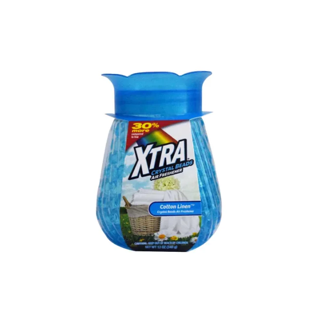 XTRA CRYSTAL BEADS AIR FRESHENER COTTON LINE 12OZ / 340G X400723