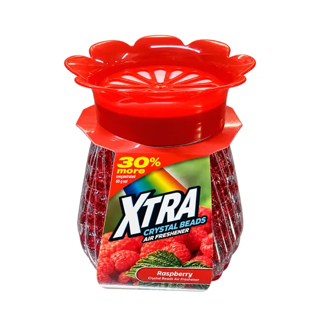 XTRA CRYSTAL BEADS AIR FRESHENER RASPBERRY 12OZ / 340G X400720