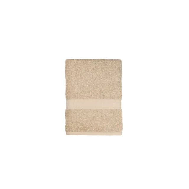 TOALLA DE BAÑO PURELY INDULGENT COLOR CREMA 30 IN X 58 IN / 76CM X 147 CM