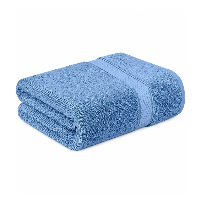 TOALLA DE BAÑO PURELY INDULGENT COLOR AZUL 30 IN X 58 IN / 76CM X 147 CM