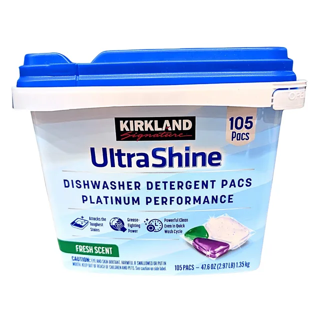 KIRKLAND SIGNATURE ULTRASHINE DETERNGENTE DE 105 UNIDADES