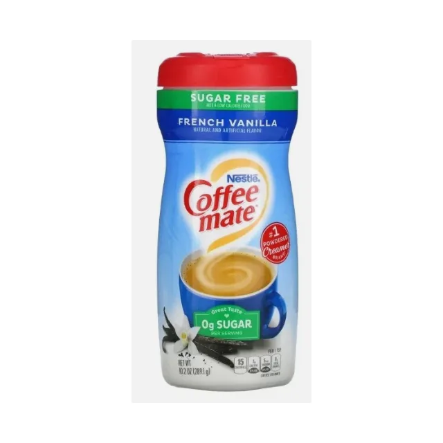 COFFEE MATE SUGAR FREE FRENCH VAINILLA 10.2 OZ / 289.1 G
