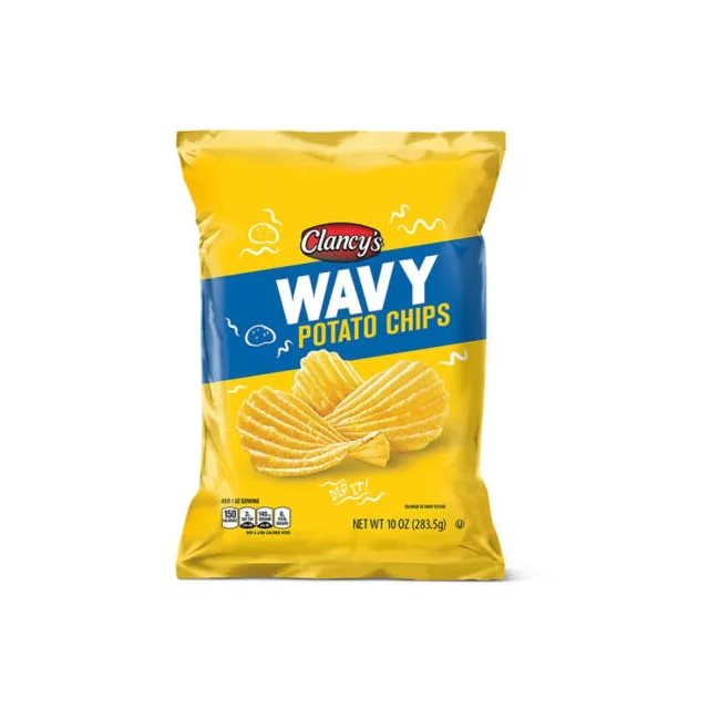 CLANCYS WAVY POTATO CHIPS 10 OZ / 283.5 G