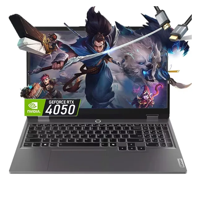 LENOVO LOQ ESSENTIAL 15.6 FHD AMD RYZEN 7-170 - RTX 4050 6 GB - 512 SSD - 16 RAM