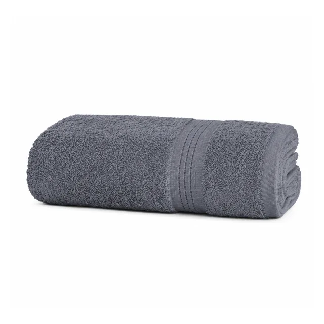 TOALLA DE BAÑO PURELY INDULGENT COLOR GRIS 30 IN X 58 IN / 76CM X 147 CM