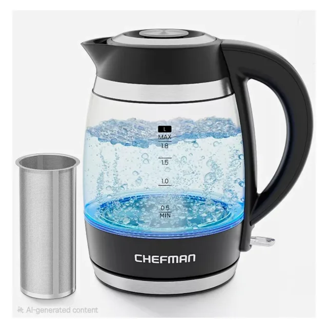 CHEFMAN HERVIDOR ELECTRICO DIGITAL DE 1.8 LTS