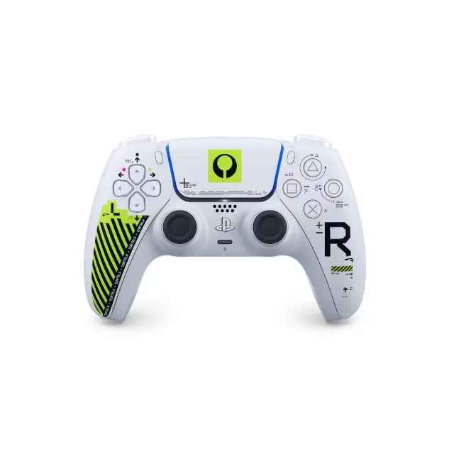 CONTROL INALAMBRICO PS5 DUALSENSE - BLANCO CON VERDE MARATHON EDITION
