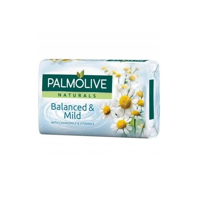JABON PALMOLIVE EN BARRA BALANCE & SOFTNESS CHAMOMILE 90G 4 UNDS