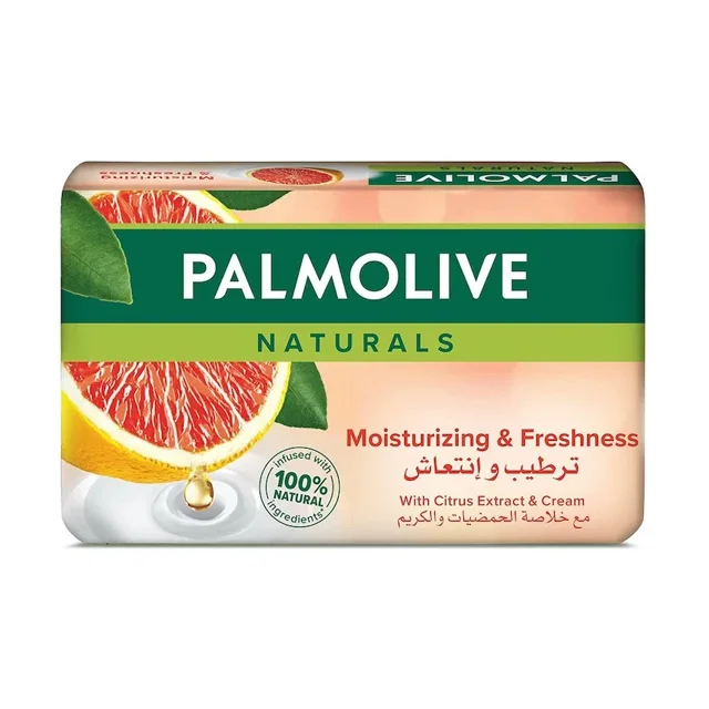 JABON PALMOLIVE EN BARRA MOISTURIZING FRESHNESS CITRUS 90G 4 UNDS