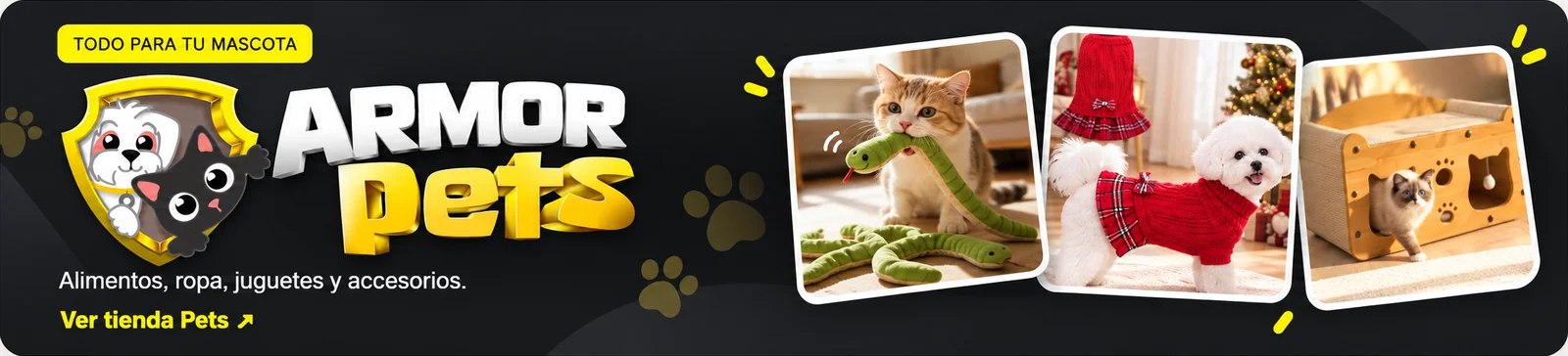 Armor Pets: todo para tu mascota
